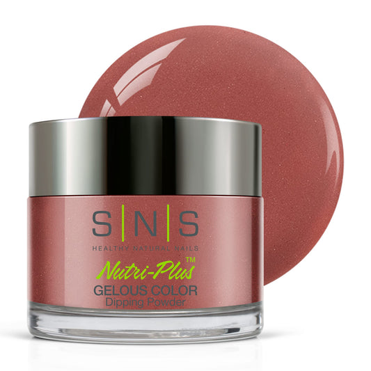 SNS Nail Dip Powder, Gelous Color Dipping Powder - Brickenridge (Brown) - Long-Lasting Acrylic Nail Color & Polish Lasts 14 Days - Low-Odor & No UV Beauty & Personal Care SNS Healthy Natural Nails