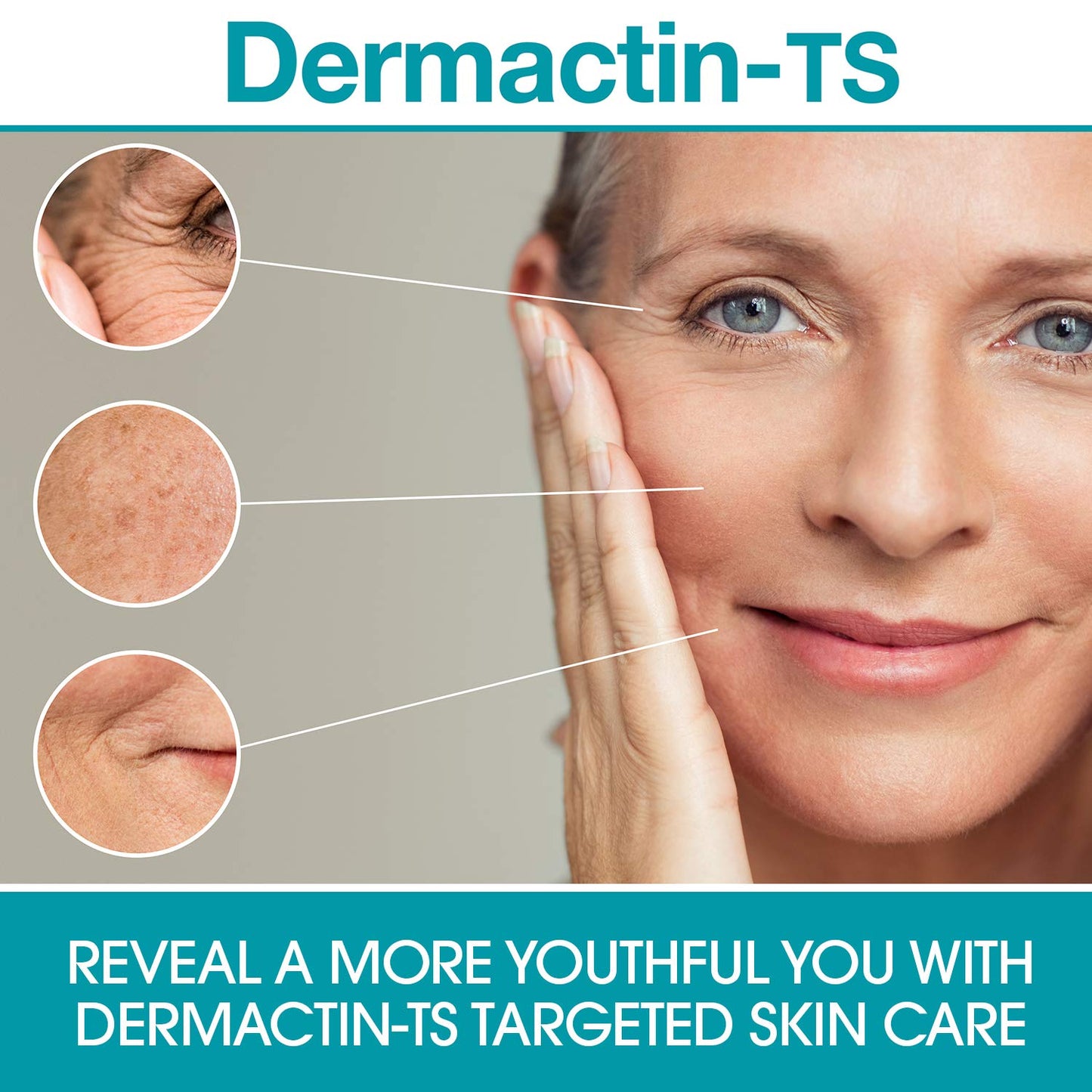 Dermactin-TS Cleansing Charcoal Micellar Water Makeup Remover - Face Cleanser and Oil Minimizer 5.7 Ounce
