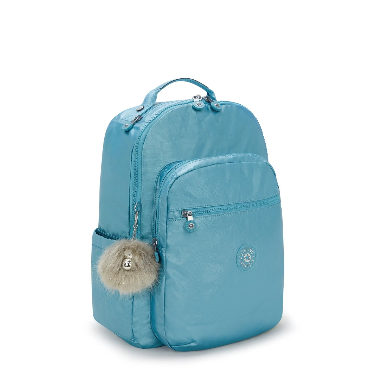 Kipling Women's Seoul 15" Laptop Backpack, Durable, Roomy with Padded Shoulder Straps, Built-In Protective Sleeve