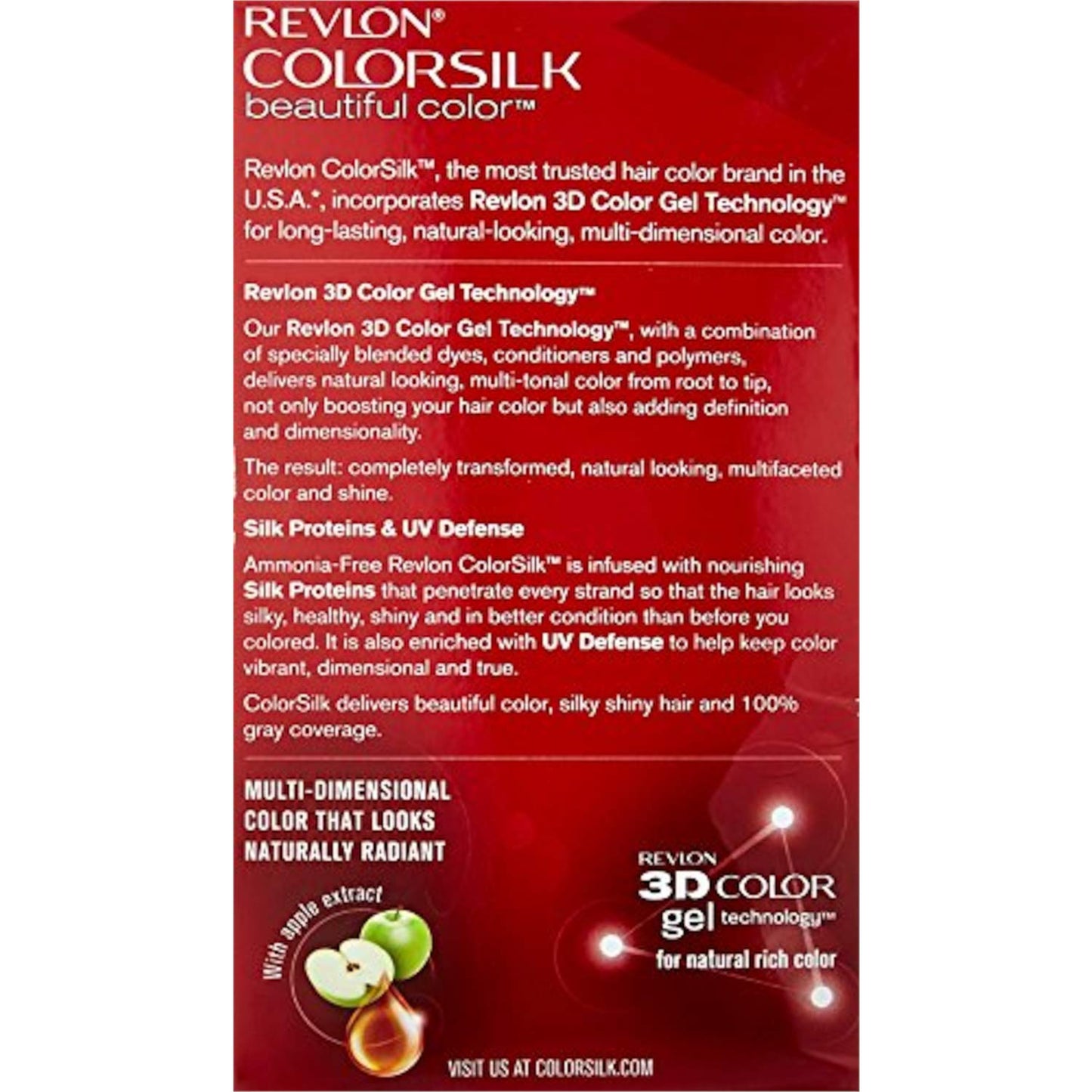 Revlon ColorSilk Hair Color 70 Medium Ash Blonde 1 Each (Pack of 2)