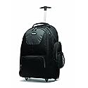 Samsonite Wheeled Backpack with Organizational Pockets, Black/Charcoal, One Size