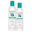 Fairy Tales Curly Q Hydrating Kids Shampoo 12oz and Conditioner 8oz - Paraben, Sulfate, Gluten, and Nut Free - For All Curl Types Including Multi