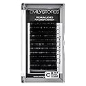 EMILYSTORES Eyelash Extensions 0.07mm Thickness C Curl Length 11mm Easy Fan Eye Lashes For Lash Extensions(0.07,C,11mm)