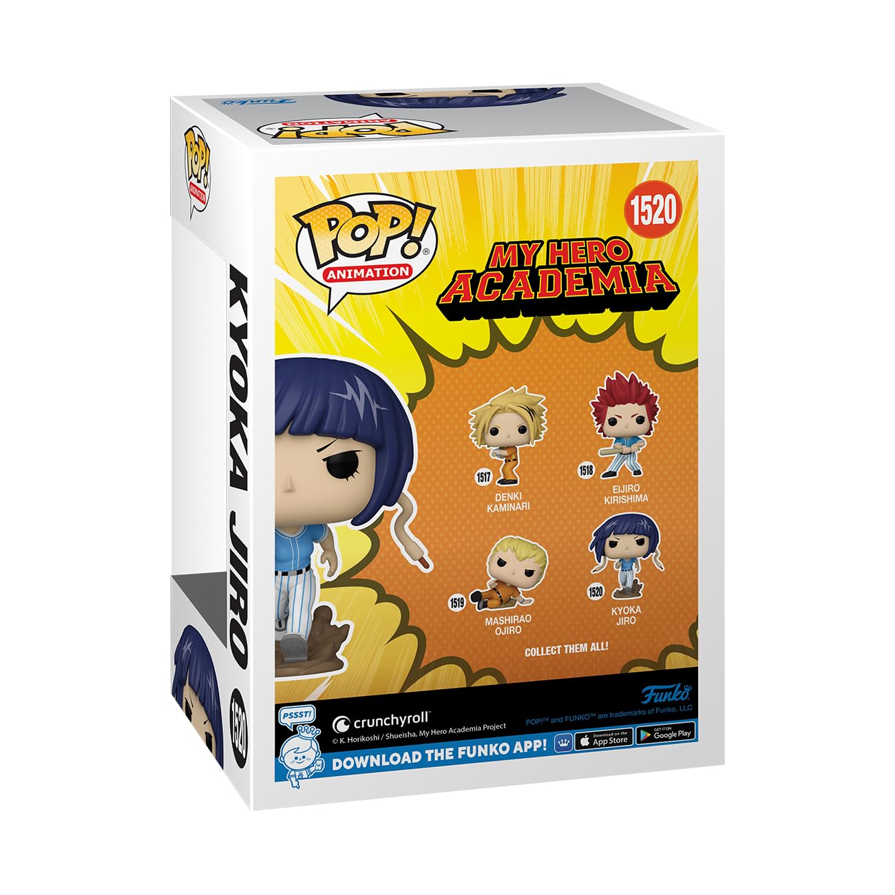 Funko POP! Animation: My Hero Academia (MHA) - Hero League Baseball - Kyouka Jiro - Collectable Vinyl Figure - Gift Idea - Official Merchandise…