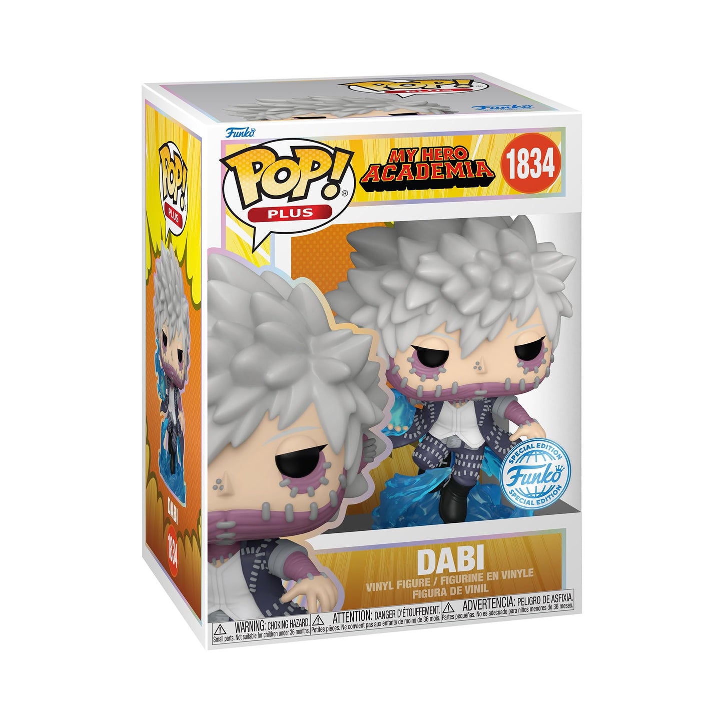 FUNKO POP! Plus Anime: My Hero Academia - Dabi (Styles May Vary) (Glow) (MHA)