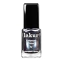 LONDONTOWN lakur Nail Polish - Chip-Resistant, Non-Toxic, Conditions & Hydrates Nails | Multichromatic Metallic Blue-Gray Shimmer, Skyline Reflect