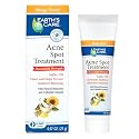 Earth's Care Acne Spot Treatment - 10% Sulfur Cream Medication to Clear Cystic Acne, Pimples and Blackheads on Face and Body (Tube 0.97 OZ)