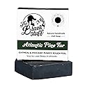 The Black Stuff Pine Tar Soap - Mens Bar Soap Made with Pine Tar, Organic Ingredients and Essential Oils - Handmade Cold Process Body Soap for Men