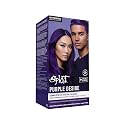 Splat Purple Desire Semi Permanent Hair Dye Kit with Bleach, 1 Application, Includes Purple Hair Dye, Oxide & Bleach Powder, Vegan & Cruelty Free Hair