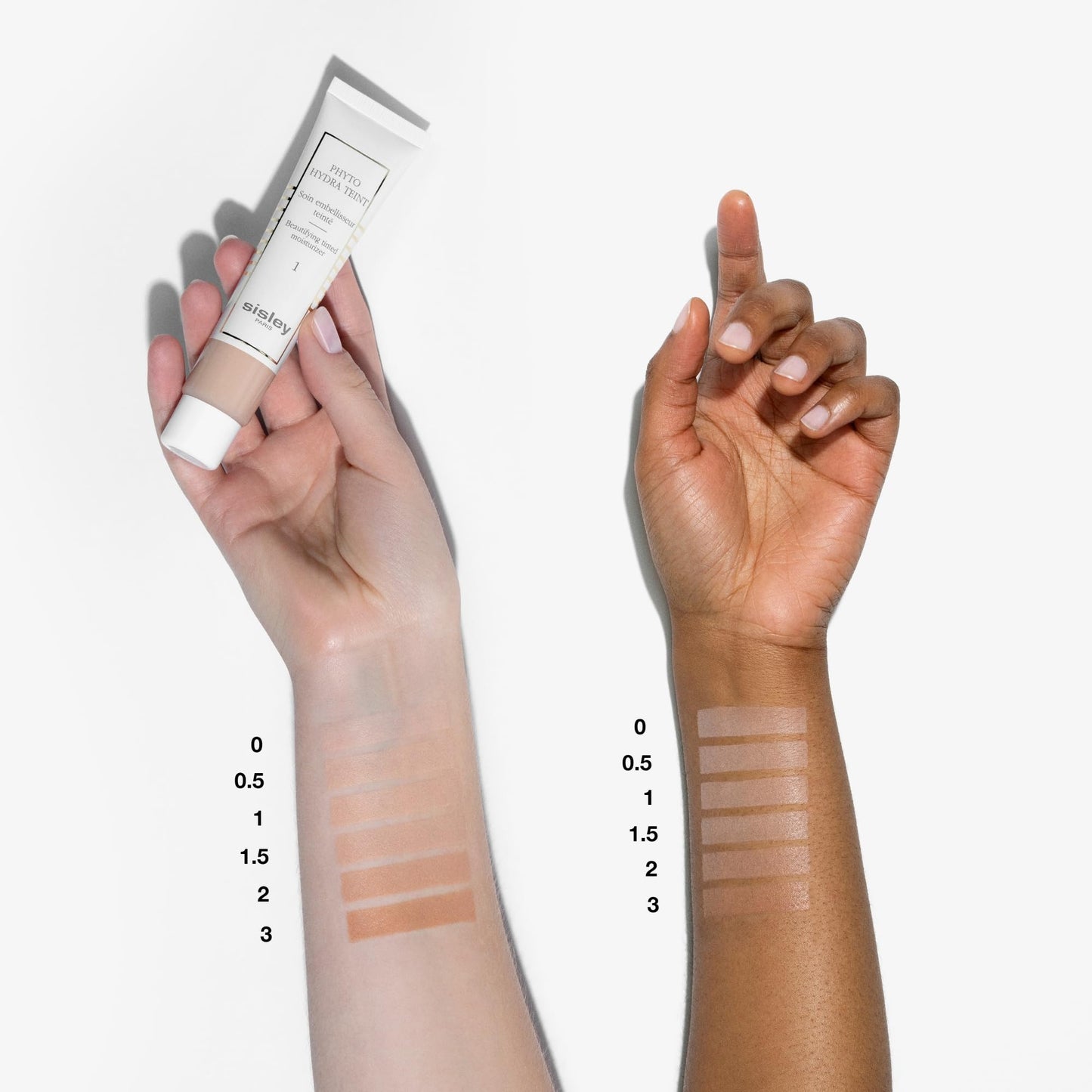 Sisley Paris Phyto-Hydra Teint, No. 1 Light - 40 mL - Beautifying Tinted Moisturizer - Evens, Corrects & Illuminates - Glide-On, Light Texture