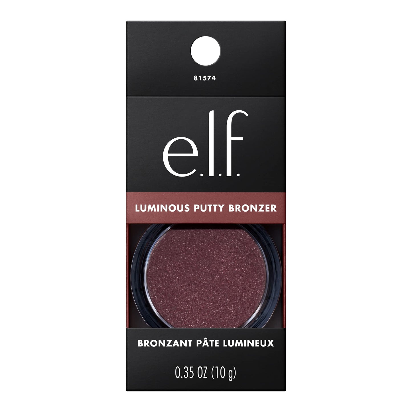 e.l.f. Luminous Putty Bronzer, Lightweight Putty-to-Powder Bronzer For A Radiant, Glowing Finish, Highly Pigmented, Vegan & Cruelty-Free, Frequent