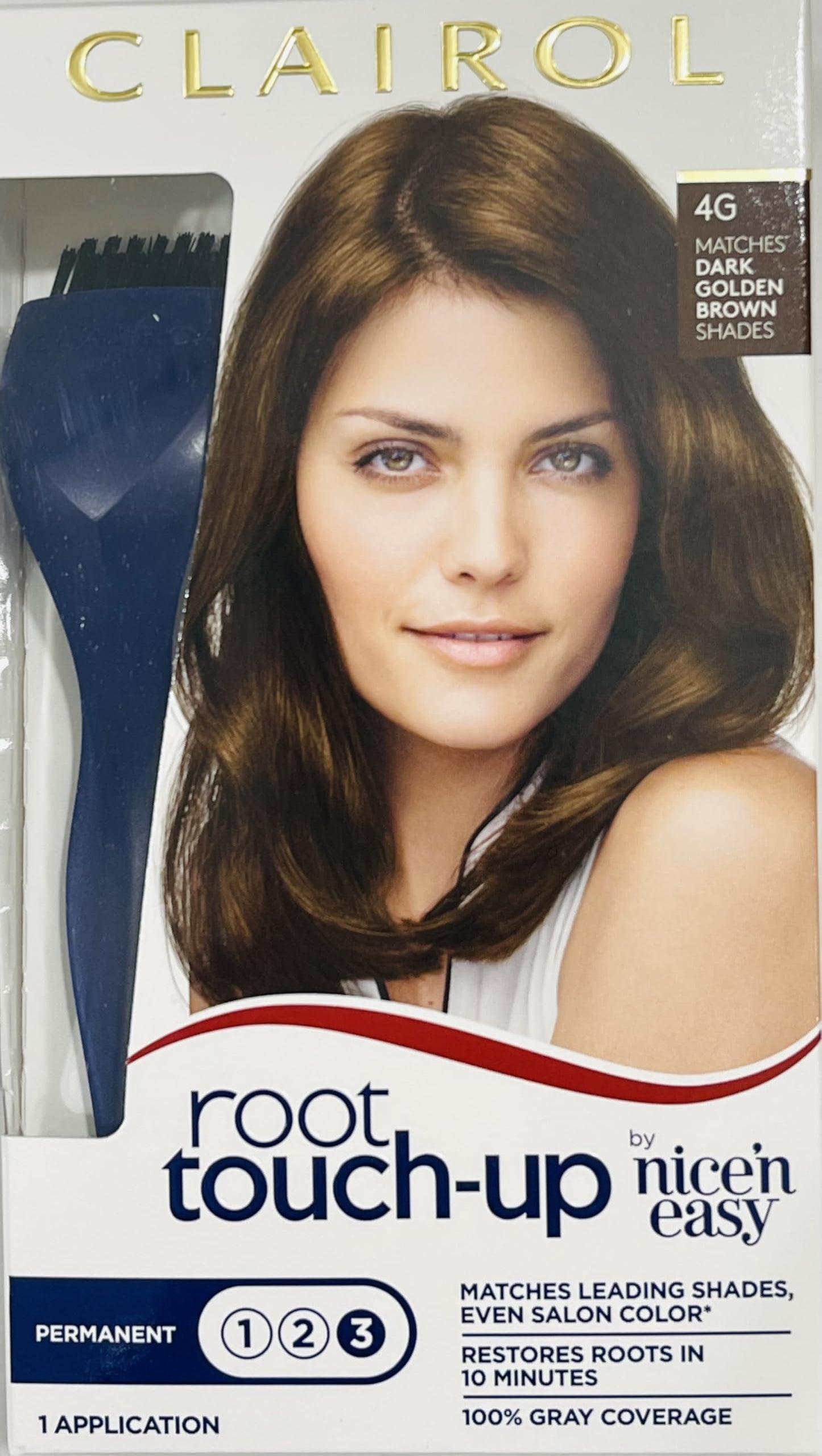 Clairol Nice 'n Easy Root Touch-Up 4G Matches Dark Golden Brown Shades 1 Kit