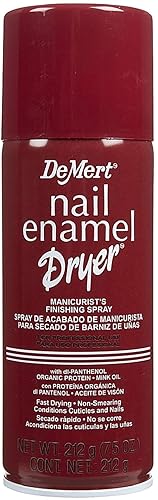 Dermet Nail Enamel Dry Spray 7.50 oz (Pack of 4)