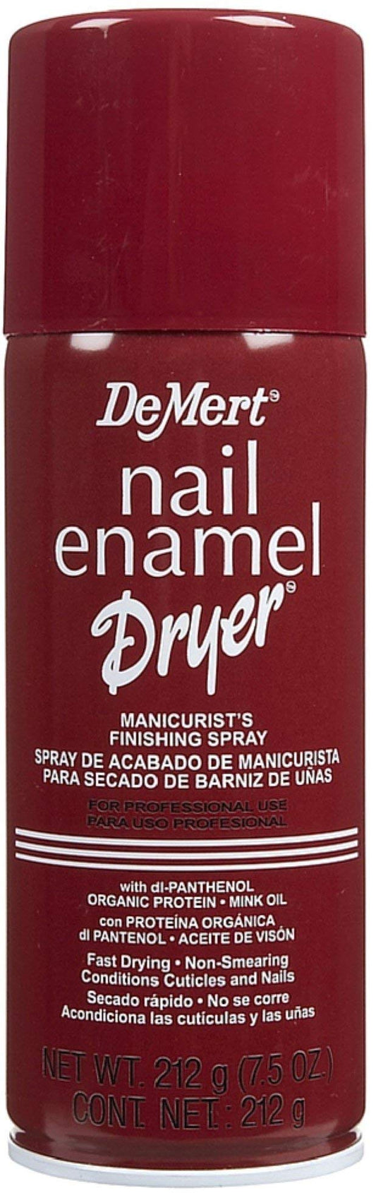 Dermet Nail Enamel Dry Spray 7.50 oz (Pack of 4)
