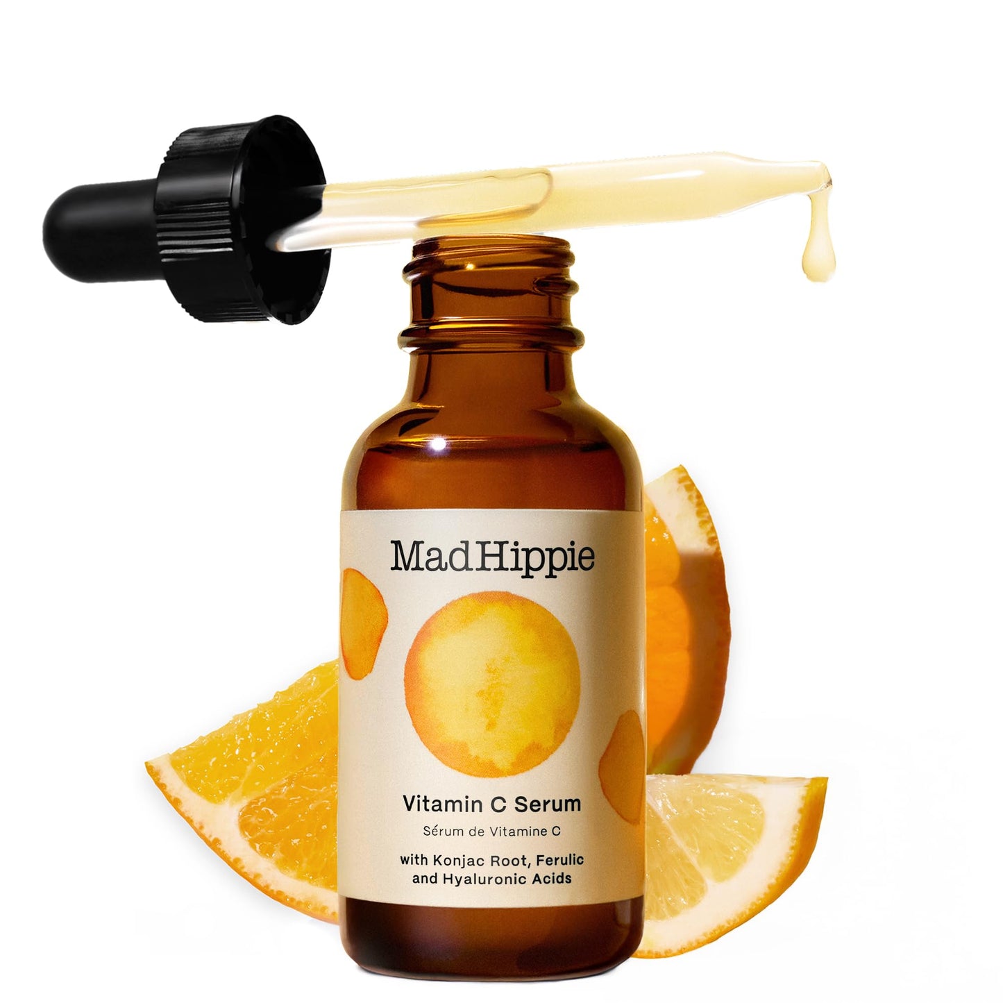 Mad Hippie Vitamin C Serum for Face - C + E + Ferulic Acid, Hyaluronic Acid, Stable Low-Irritation Formula, Brightening, 1.02 fl oz Beauty and Personal Care Mad Hippie