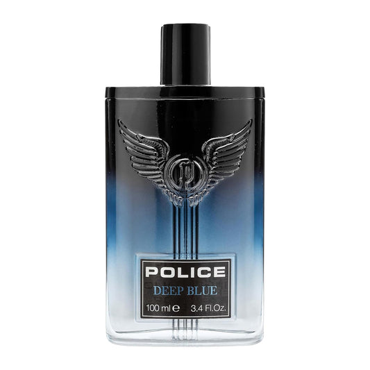 Police Deep Blue By Police - Fragrance For Men - Bold, Refreshing Scent - Top Notes Of Bergamot And Black Pepper - Middle Notes Of Orange Blossom