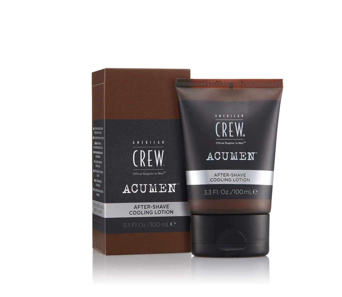 American Crew After Shave Lotion for Men, Cooling Dual Action Lotion, 3.3 Fl Oz