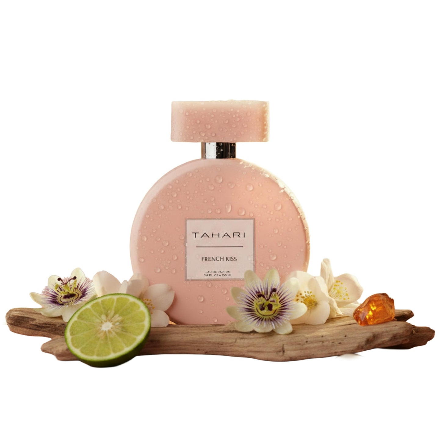 TAHARI Eau de Parfum for Women - Sweet & Seductive French Kiss Long-Lasting Fragrance, Affordable Perfume for Ladies, Elegant Cologne, Feminine Scent
