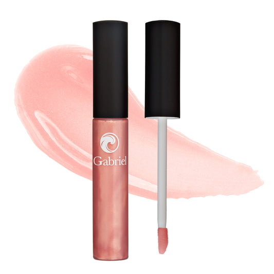 Gabriel Cosmetics Lip Gloss, Natural Lipgloss, Paraben Free, Vegan, Gluten-free,Cruelty-free, Non GMO, High performance and long lasting, Infused
