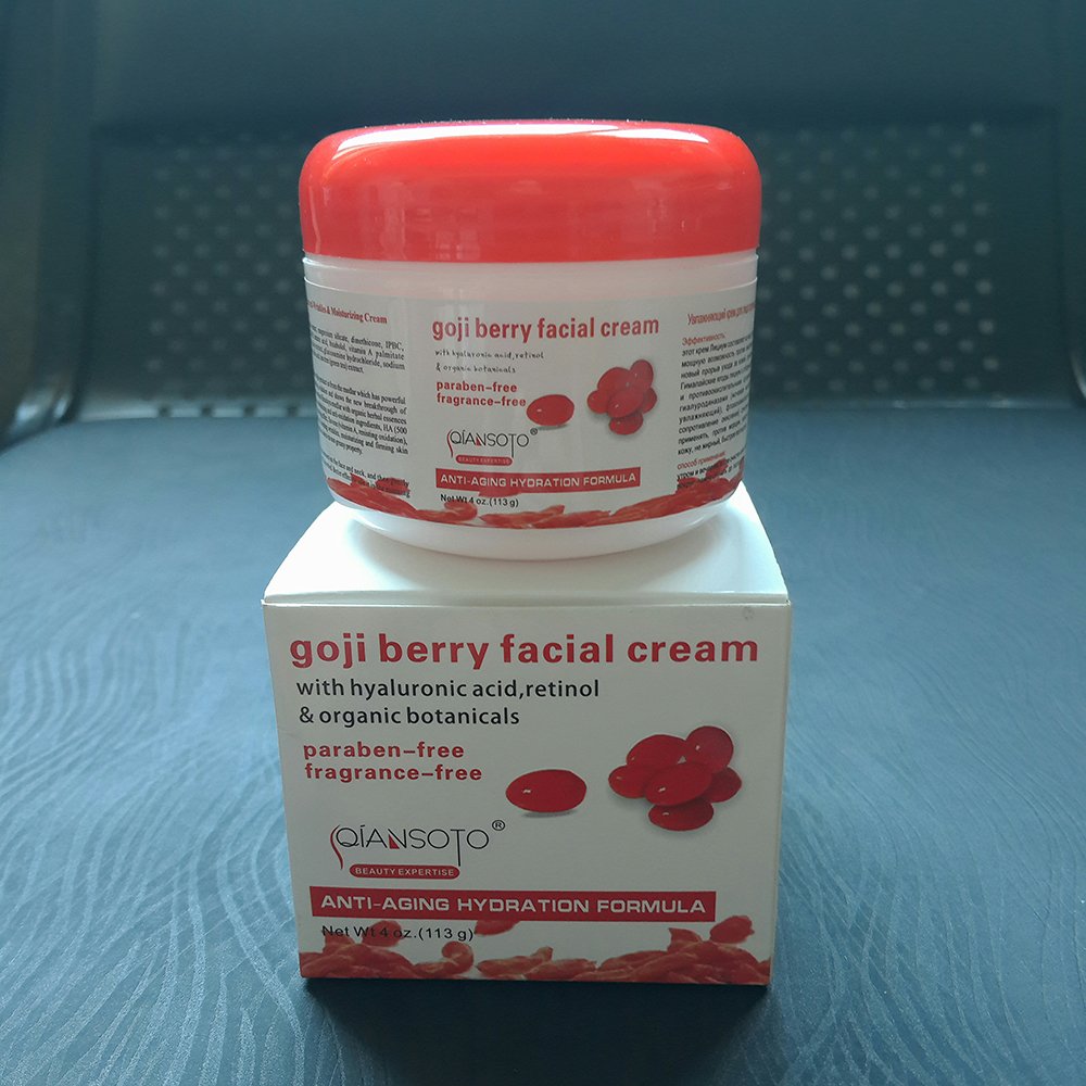 Goji Berry Anti Aging Hydration & Nourishing Face Facial Cream(4oz, 113g), Anti Wrinkles & Moisturizing Facial Cream