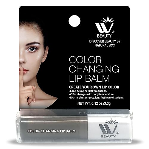 WBM Care Color Changing Lip Balm - Sustain, Repair, and Moisturize Your Lips with 3.3g of Nourishing Formula for Beautiful, Vibrant Color