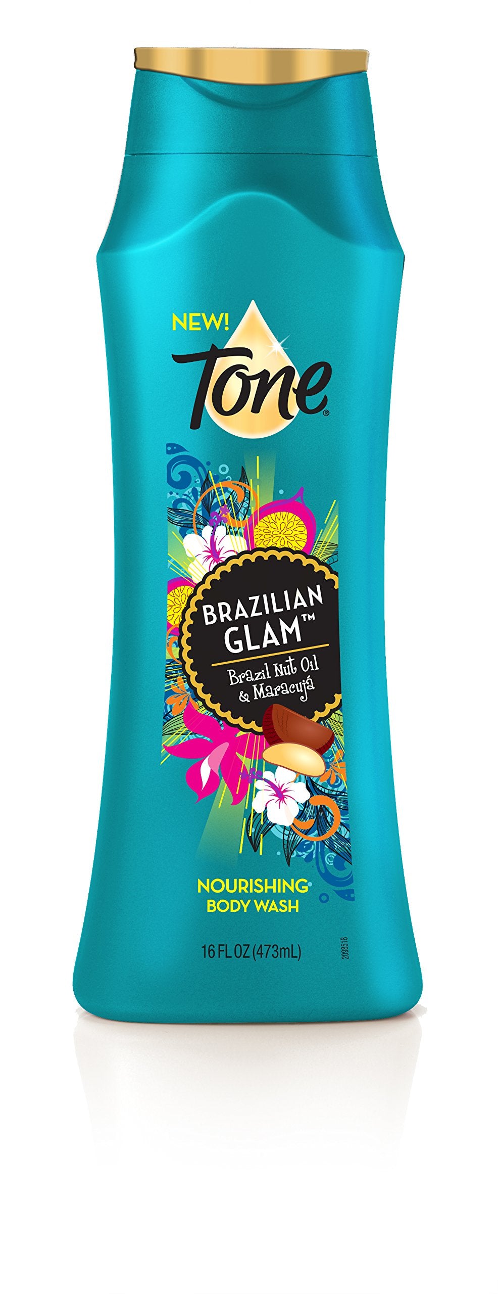 Tone Body Wash, Brazilian Glam, 16 fl oz