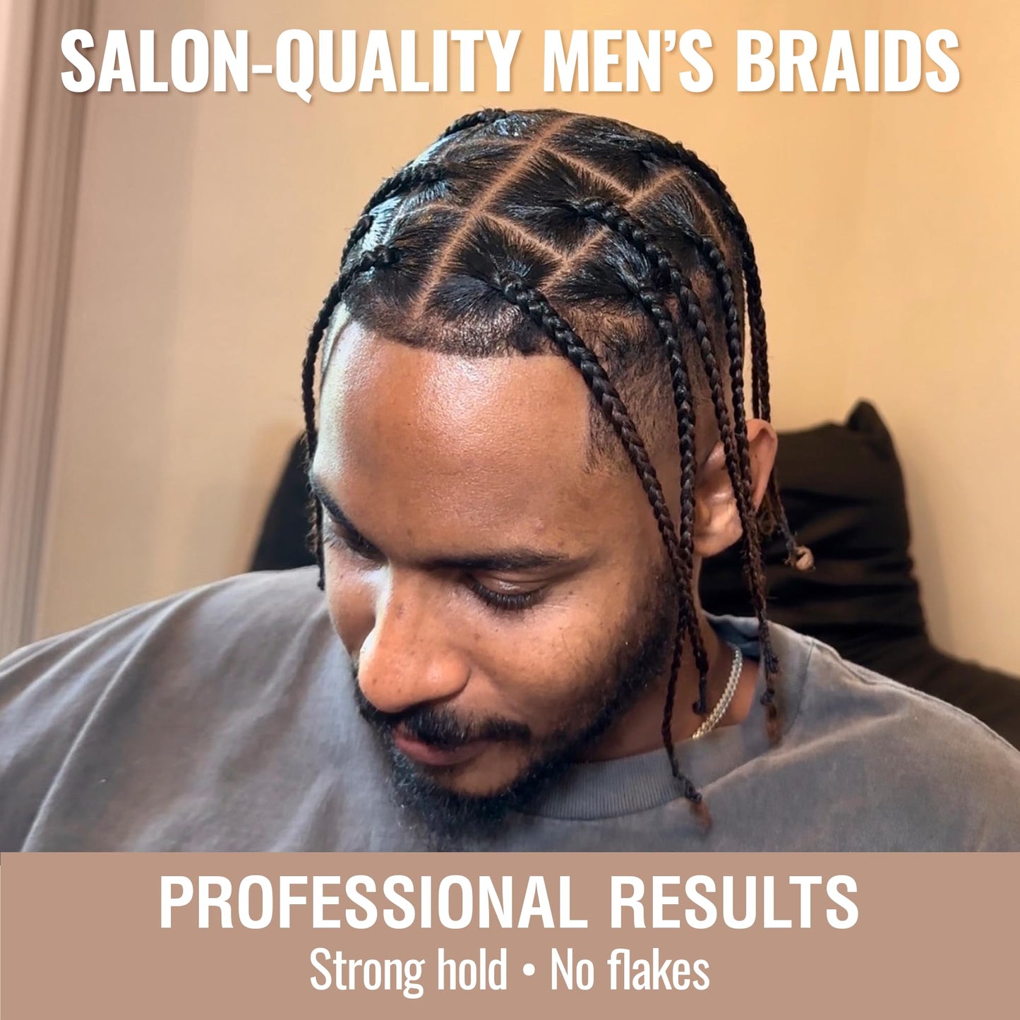 House Of Braid Hair Styling Gel - Extra Hold for Curly, Wavy, Slick Back, Edge Control, Braid Gel - Non Toxic, Frizz and Flake Free Hair Jam with All
