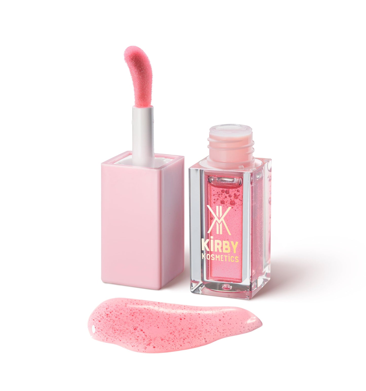 Kirby Kosmetics DivineDiva Lip Oil - TikTok-Viral Moisturizing & Hydrating High-Shine Lip Gloss with Hyaluronic, Coconut & Argan Oils - Vegan Lip Care