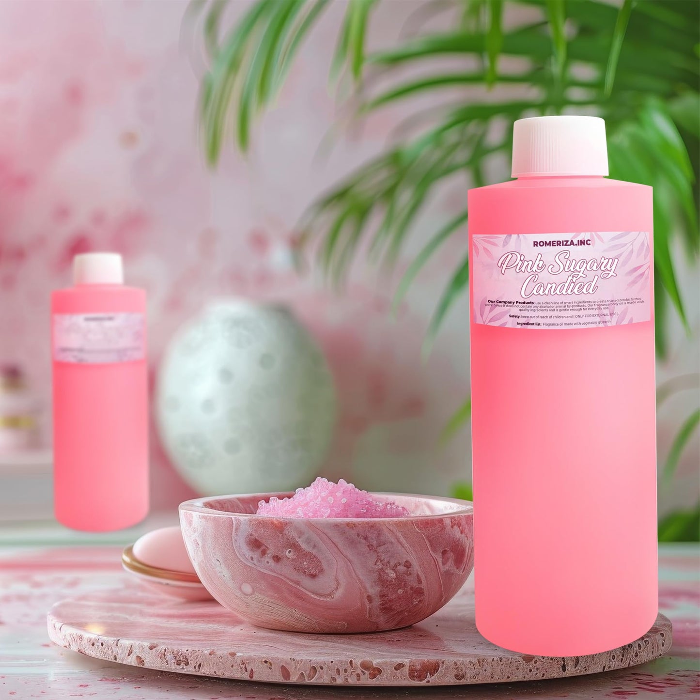 Pink Sugary Candied Fragrance Body Oil - Luxury Scented Body Oil Perfume- Women Natural Scented Oil - Long Lasting Perfume - Uncut Fragrance Oil in