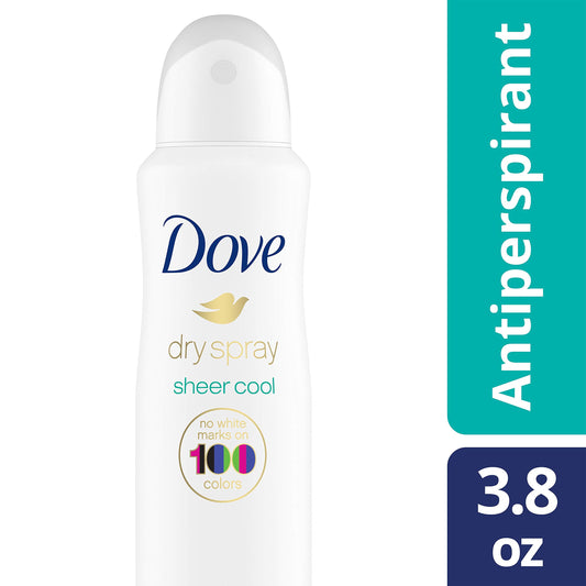 Dove Sheer Cool Invisible Dry Spray Antiperspirant Deodorant 3.8 oz Beauty and Personal Care Dove