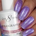 [HG02] Cre8tion - Holographic Collection Soak Off Gel [Easy Application] LED/UV Cured 15mL / 0.5 fl oz Beauty & Personal Care Cre8tion