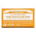 Dr. Bronner Organic Orange Citrus Scent Pure-Castile Bar Soap 5 oz. 1 pk