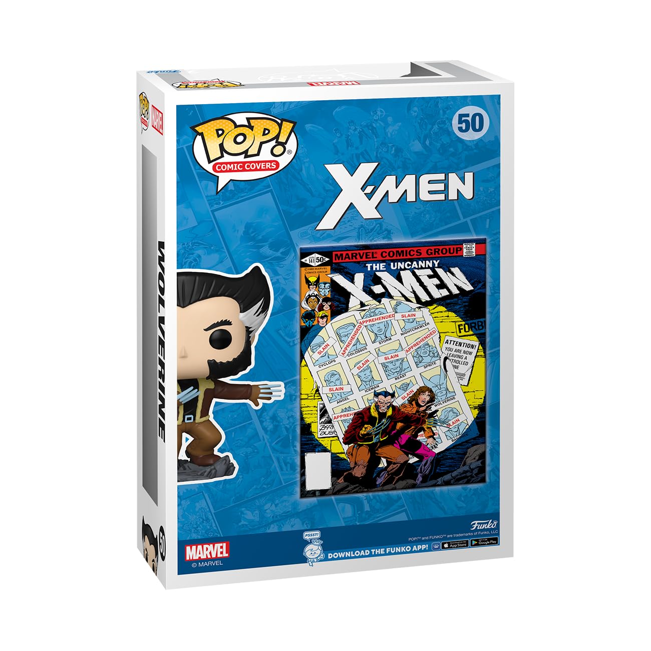 Funko POP! Comic Cover: Marvel - X-Men: Days of Future Past - (1981) Wolverine - Collectable Vinyl Figure - Gift Idea - Official Merchandise…
