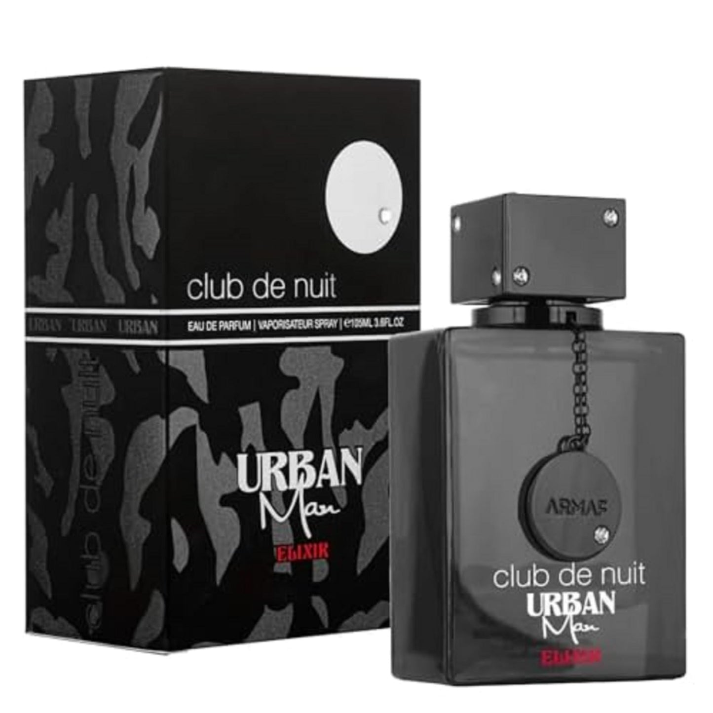 Armaf Club De Nuit Urban Man Elixir for Men Eau de Parfum Spray, 3.6 Ounce Beauty and Personal Care Armaf