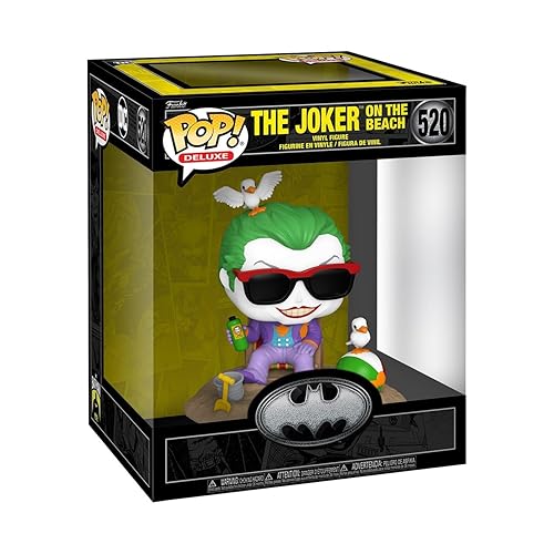 Funko Pop Deluxe: Batman's 85th Anniversary - The Joker on The Beach - Collectable Vinyl Figure - Gift Idea - Official Merchandise - Toys for Kids…