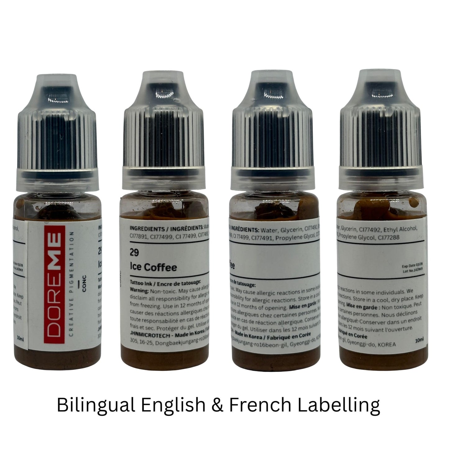 set 213 Ice Coffee doreme pigment
