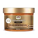 African Pride Black Castor Miracle Extra Hold Braid, Loc, Twist Gel - Extreme Hold Braiding Hair Gel, Edge Control & Tames Frizz, No Flake | Natural