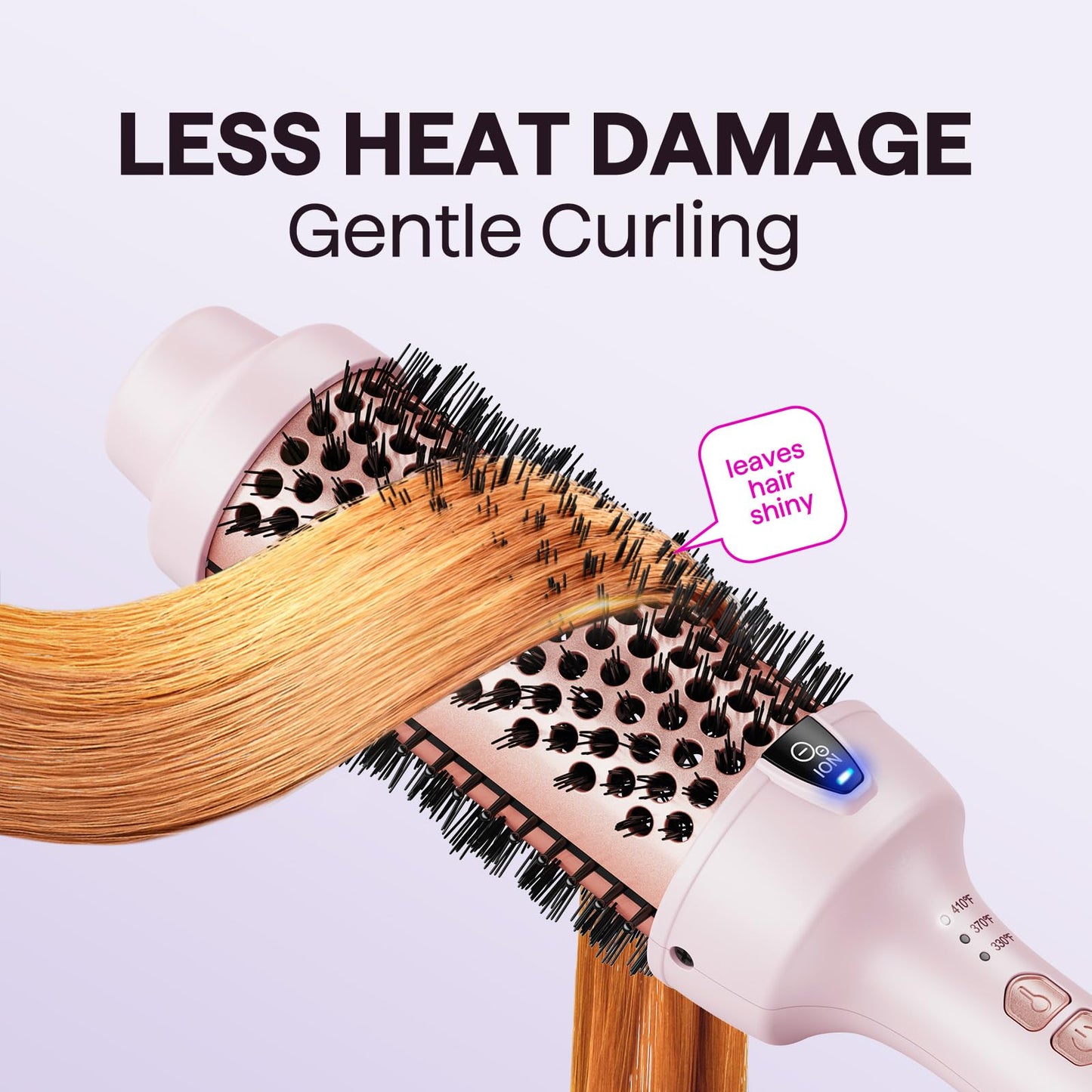 Wavytalk Thermal Brush, Blowout Express 1.7 Inch Blowout Brush, Negative Ion Technology for Creating Smooth Relax Blowouts, Give the Hair Body Beauty and Personal Care wavytalk