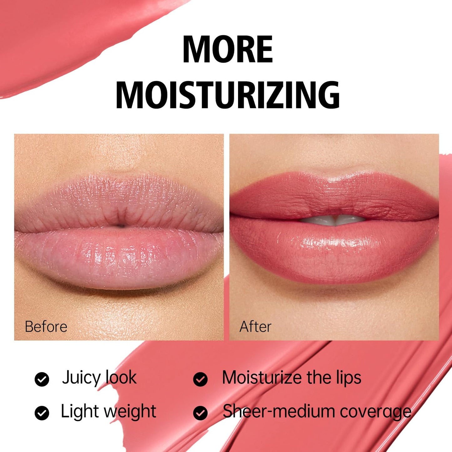 MAKI YIKA Moisture Gold Lipstick for Women Hydrate Tinted Lip Balm Beauty and Personal Care MAKI YIKA
