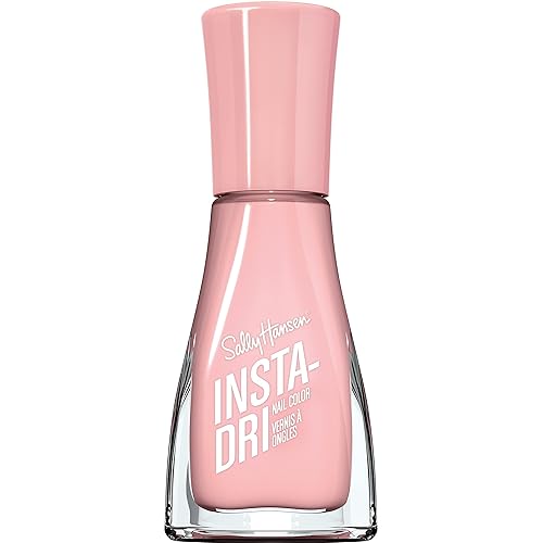 Sally Hansen Insta-Dri®, Petal Pusher, Quick Dry, Long Lasting, Streak-Free Shine, Pink Nail Polish
