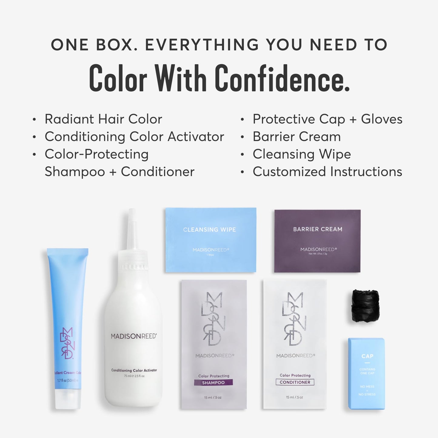 Madison Reed Radiant Hair Color Kit - 6NA Medium Ash Brown with Cool Smoky Undertones (Monza Brown), Permanent Hair Dye, Superior Gray Coverage