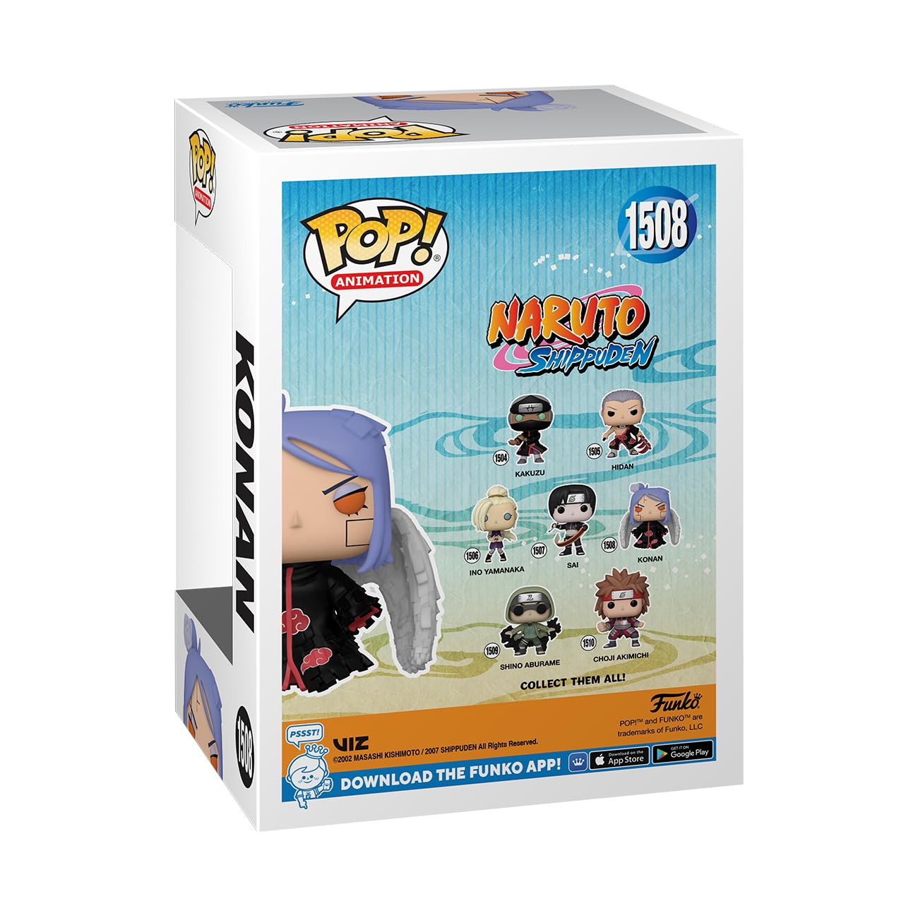 Funko POP! Animation: Naruto - Konan - Collectable Vinyl Figure - Gift Idea - Official Merchandise - for Kids & Adults - Anime Fans - Model Figure…