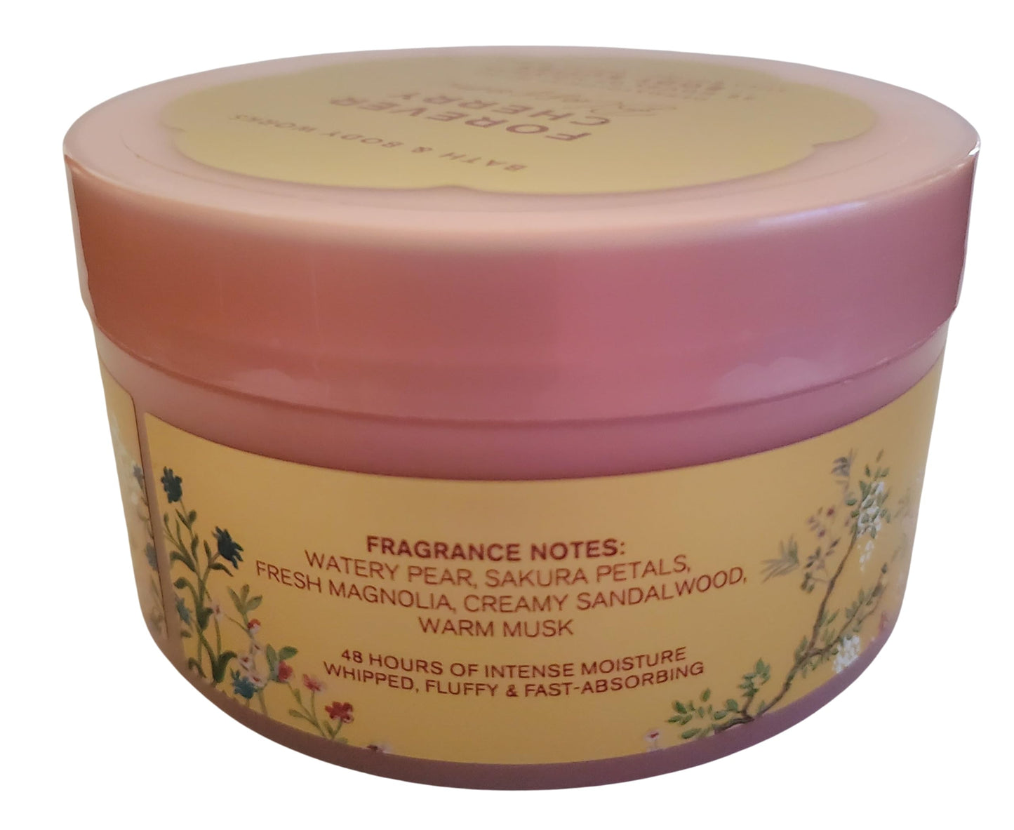 Bath and Body Works Forever Cherry Blossom Body Butter - Soft Floral Daily Moisturizer