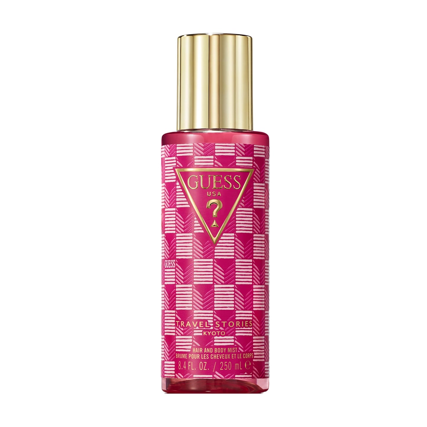 GUESS Travel Stories Kyoto Hair and Body Fragrance Mist for Women 8.4 Fl. Oz. - Serene, Lavish, and Fresh Fragrance Spray