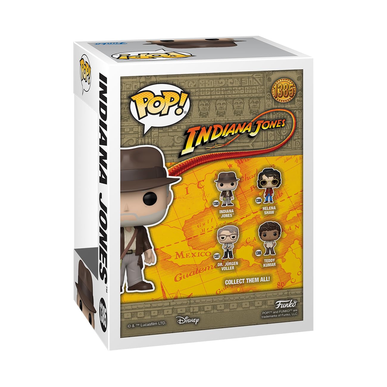 Funko Pop Movies: Indiana Jones and The Dial of Destiny - Indiana Jones - Collectable Vinyl Figure - Gift Idea - Official Merchandise - Toys for Kids…