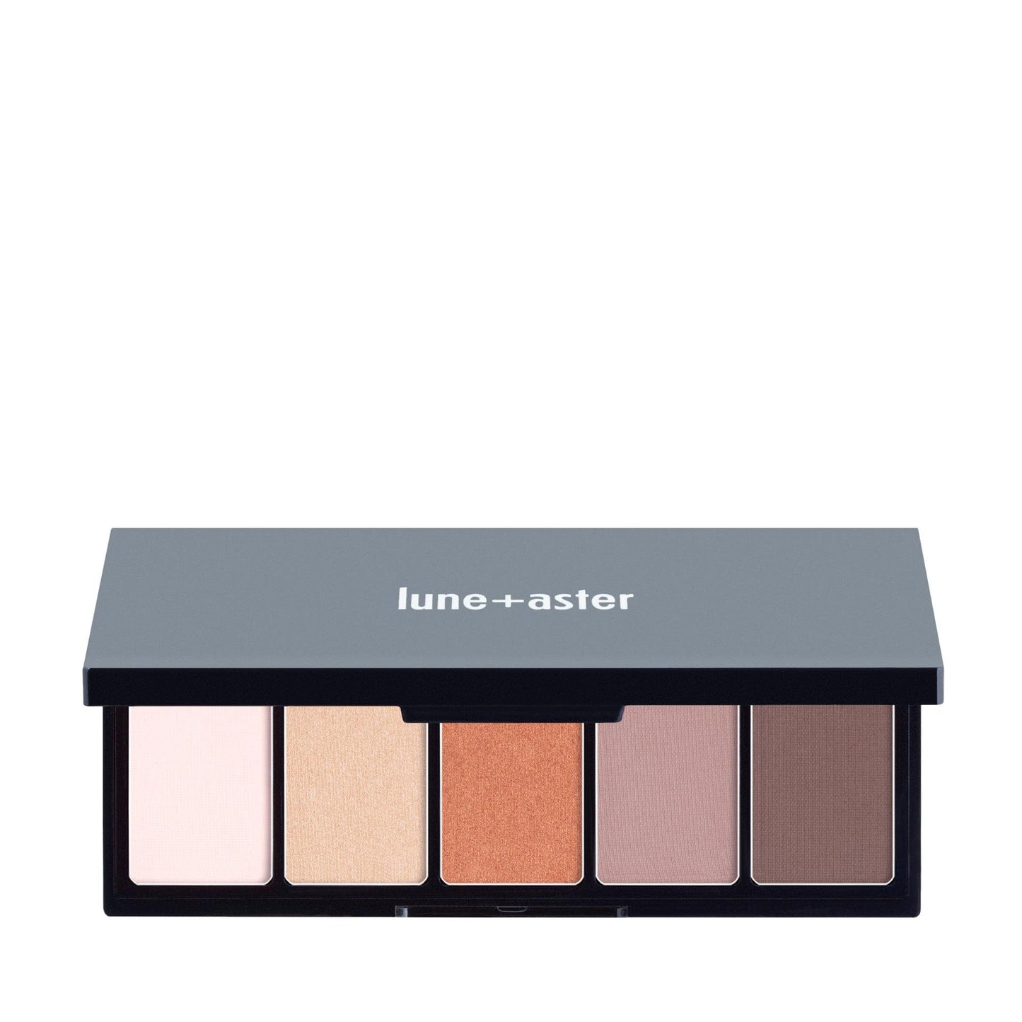 Lune+Aster Moonrise Eyeshadow Palette | 5-Shade Eyeshadow Palette With Matte And Shimmer Finishes, Mirrored Compact.