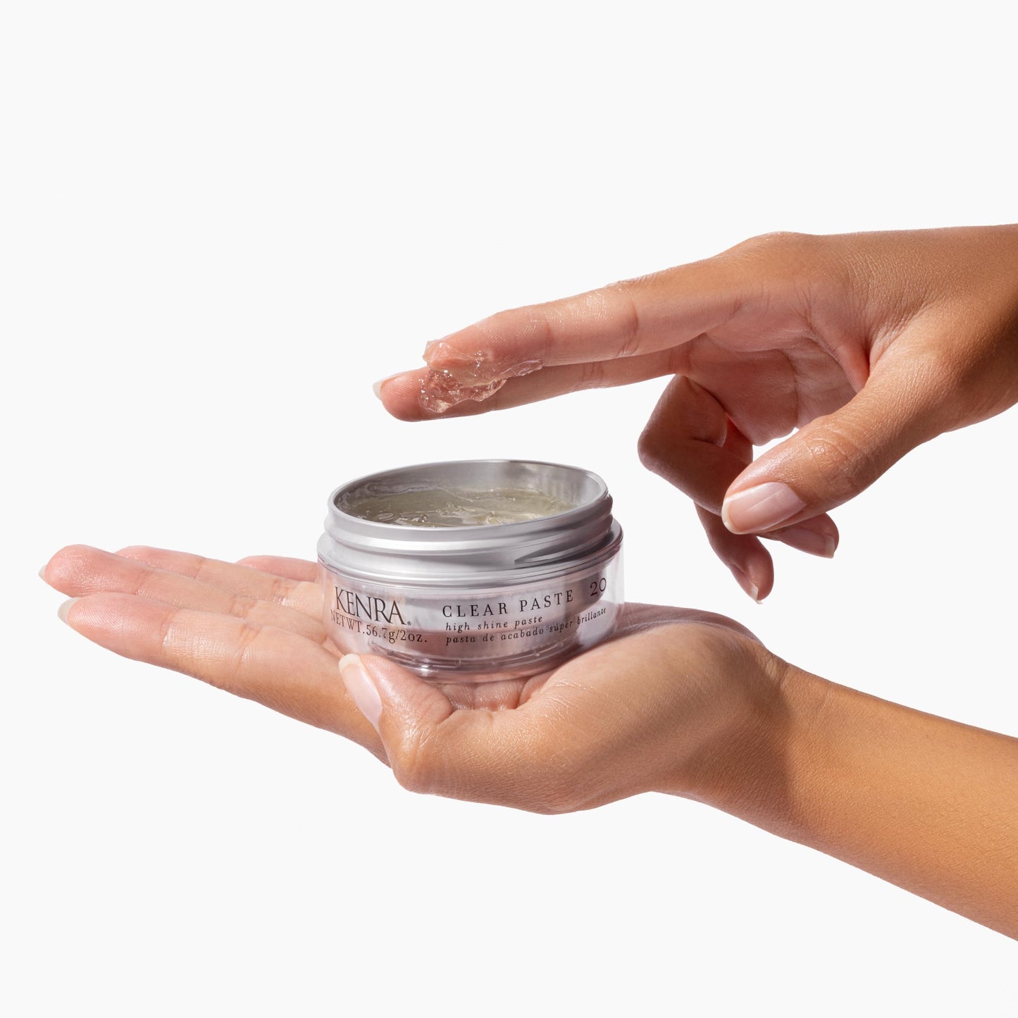 Kenra Professional Clear Paste 20 | High Shine Styler | High Hold & Control | Texturizing | All Hair Types | 2 oz