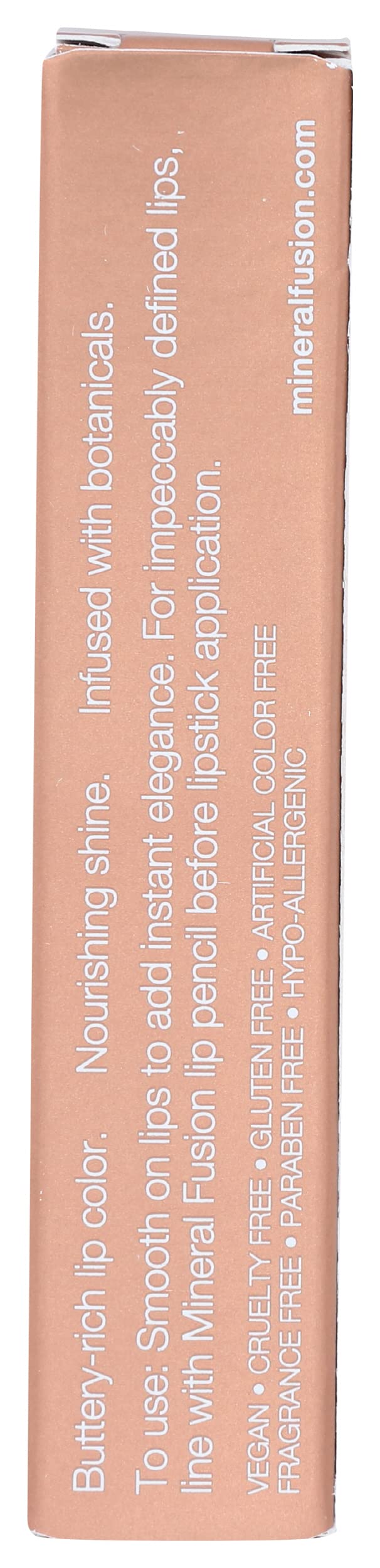 Mineral Fusion Lipstick Butter, Vine, 0.06 Ounce Packaging May Vary