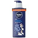 NIVEA MEN Real Madrid Limited Edition Design Maximum Hydration 48-Hour Moisture Body Lotion for Dry Skin, Aloe Vera Lotion for Men, 3-in-1 Body, Face
