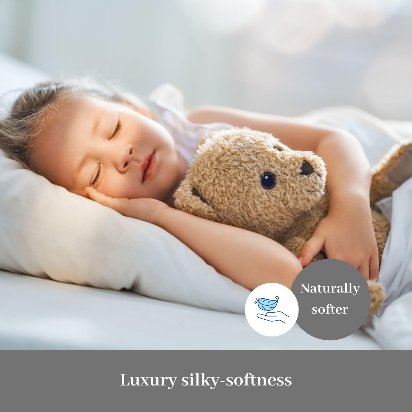 DreamFit DreamChill Cooling Bamboo Viscose Sheets For Hot Sleepers With Elastic Corner Straps 20 inch Extra Deep Pocket Breathable Silky Soft 100%